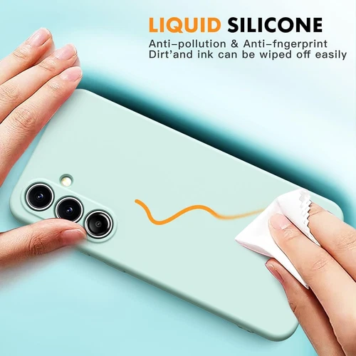 For Samsung Galaxy S25 Ultra S24 FE S23 Plus Silicone Case Phone Protective Case - Bild 35 von 44