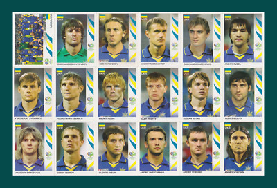 Ukraine National Team - Panini FIFA World Cup Germany 2006 stickers | eBay