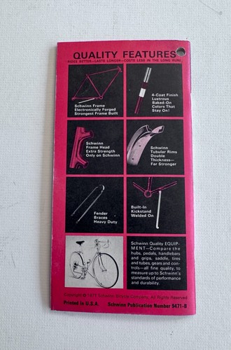 Manual ligero de colección Schwinn década de 1970 ~ 5/10 velocidades - 27 páginas - Imagen 2 de 3