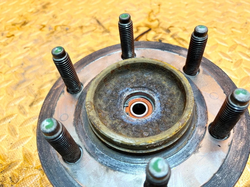 11-14 FORD EXPEDITION DELANTERO IZQUIERDO LADO DEL CONDUCTOR EJE NUDILLO BUJE OEM Foto 2 de 4