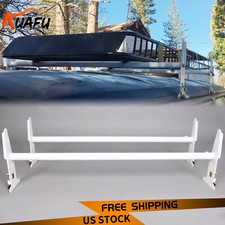 Full-size Adjustable Van Roof Ladder Rack For Chevy Ford Gmc Express 77