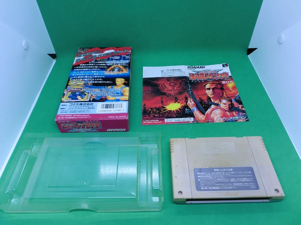 CONTRA Spirits JAPAN Version SNES nintendo super famicon◎5-0329 - Image 3 of 4