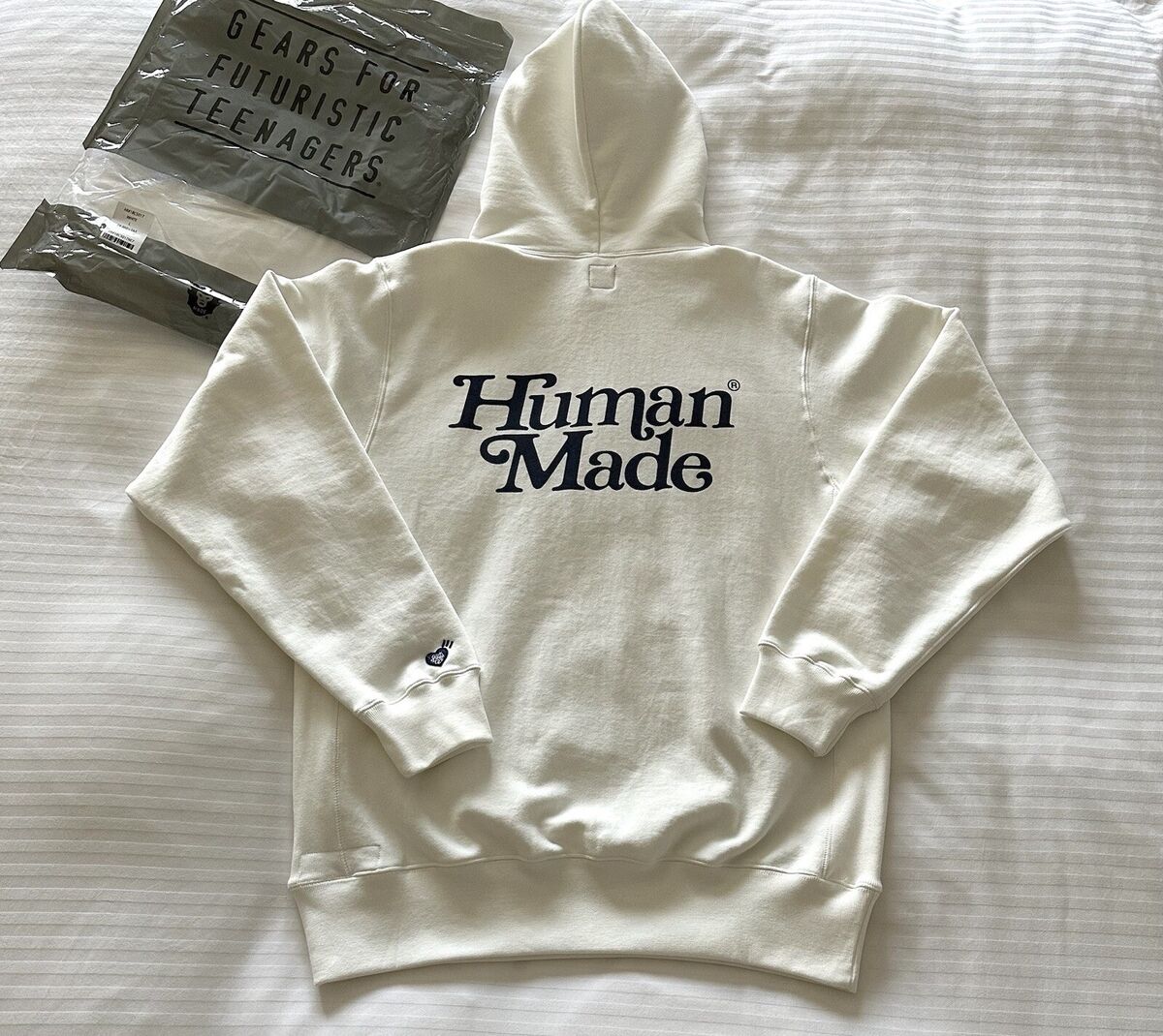 Human Made x Girls Don't Cry Hoodie White Size M | eBay