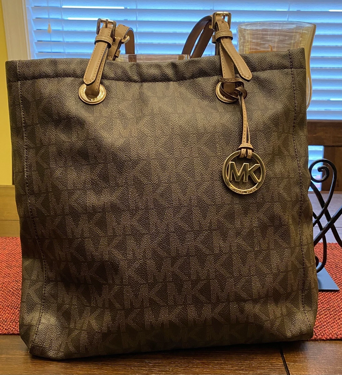 Michael kors monogram tote sale