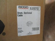 Ridgid 61713 Sectional Cable Drum new LAST ONE!! 15 SOLD.