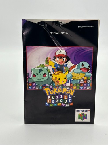 Pokemon Puzzle League Nintendo 64 N64 guter Zustand CIB - Bild 13 von 14