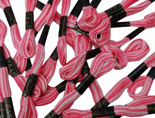 Anchor Threads Hand Embroidery Thread Stranded Cotton Cross Stitch Floss Pink - Picture 3 of 4