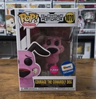 Funko Pop! Courage the Cowardly Dog #1070 Flocked Gemini Exclusive