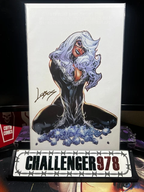 Amazing Spider-Man #19 LOBOS SIGNED VIRGIN w/ COA - BLACK CAT