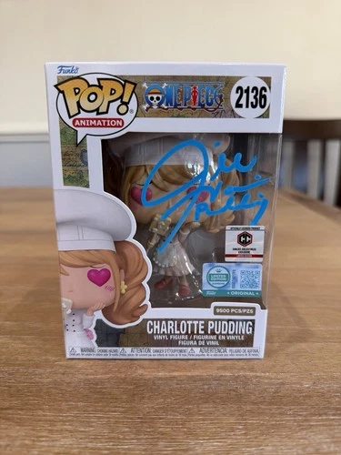 Funko Pop! One Piece: Charlotte Pudding #2136 LE9500 Signed JSA Certified