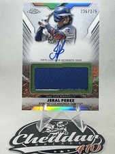2025 Topps Pro Debut JERAL PEREZ Jumbo Relic /275 Autographs CHICAGO SOX Auto