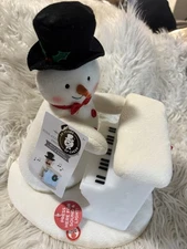 Hallmark 2023 20th Sing Along Showman Snowman Sound Light Motion tabletop new