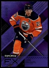 2021-22 Upper Deck Synergy #FX-LD Leon Draisaitl Synergy FX Purple #/275