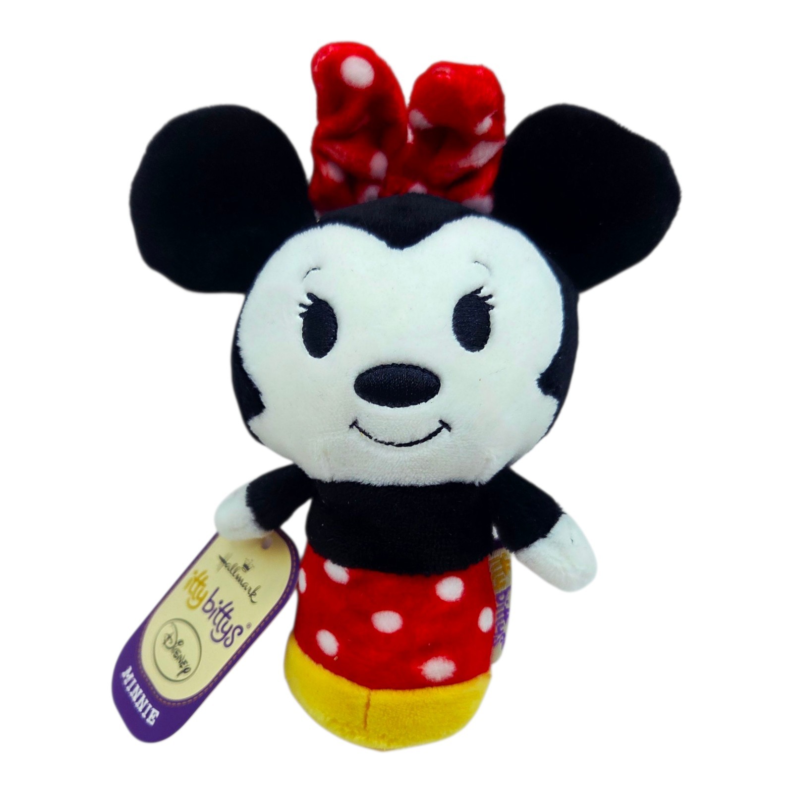 BNWT Hallmark Itty Bittys Disney Minnie Mouse classic B&W Cute Collectable Plush