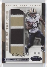 2016 Certified Fabric of the Game Prime /49 Brandin Cooks #46 0pm
