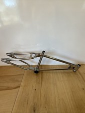 Old School Bmx Team Mongoose Nickle Frame 1978 Full Chro Mo