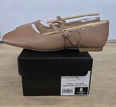BANANA REPUBLIC Vegan Leather Maryjane Ballet Flat Women's Size 8 New | eBay