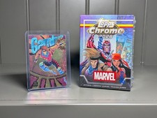 2026 Topps Chrome Marvel Blaster Box 32 Cards Factory Sealed/ 1994 Gambit Bundle