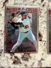 1996 TOPPS MLB BASEBALL MYSTERY FINEST CARD LOS ANGELES DODGERS RAUL MONDESI M14