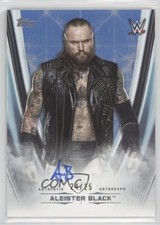 2020 Topps WWE Undisputed Blue 24/25 Aleister Black #A-AT Auto 09q5
