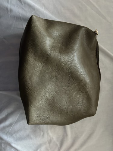 Antik Kraft Olive Hobo Bag Pockets Vegan Leather Bonus Bag Over Shoulder - Picture 3 of 19