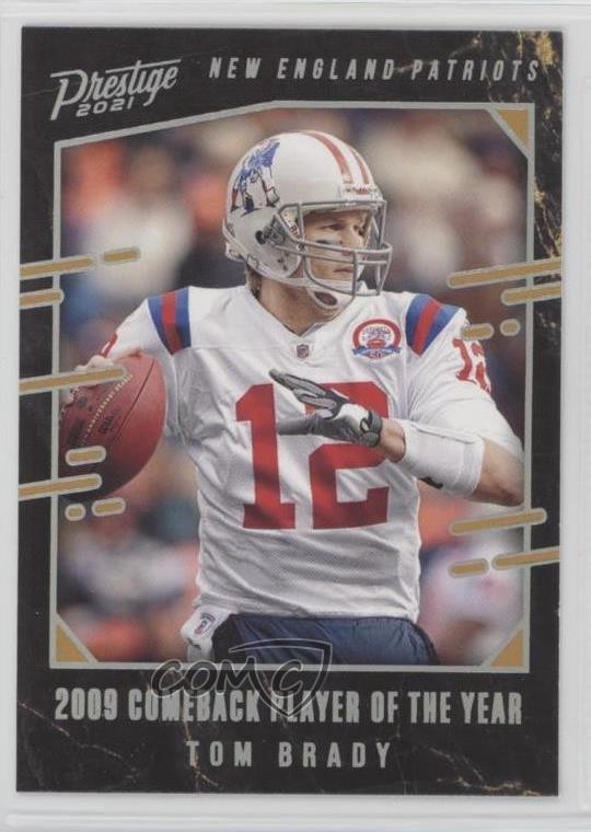 2021 Panini Prestige Prestigious Moments Tom Brady #PM-20 8gd