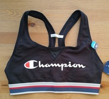 Champion Sports Bra Medium Authentic Double Dry Unlined Wireless Racerback New