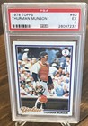 1978 Topps PSA 5 #60 Thurman Munson New York Yankees