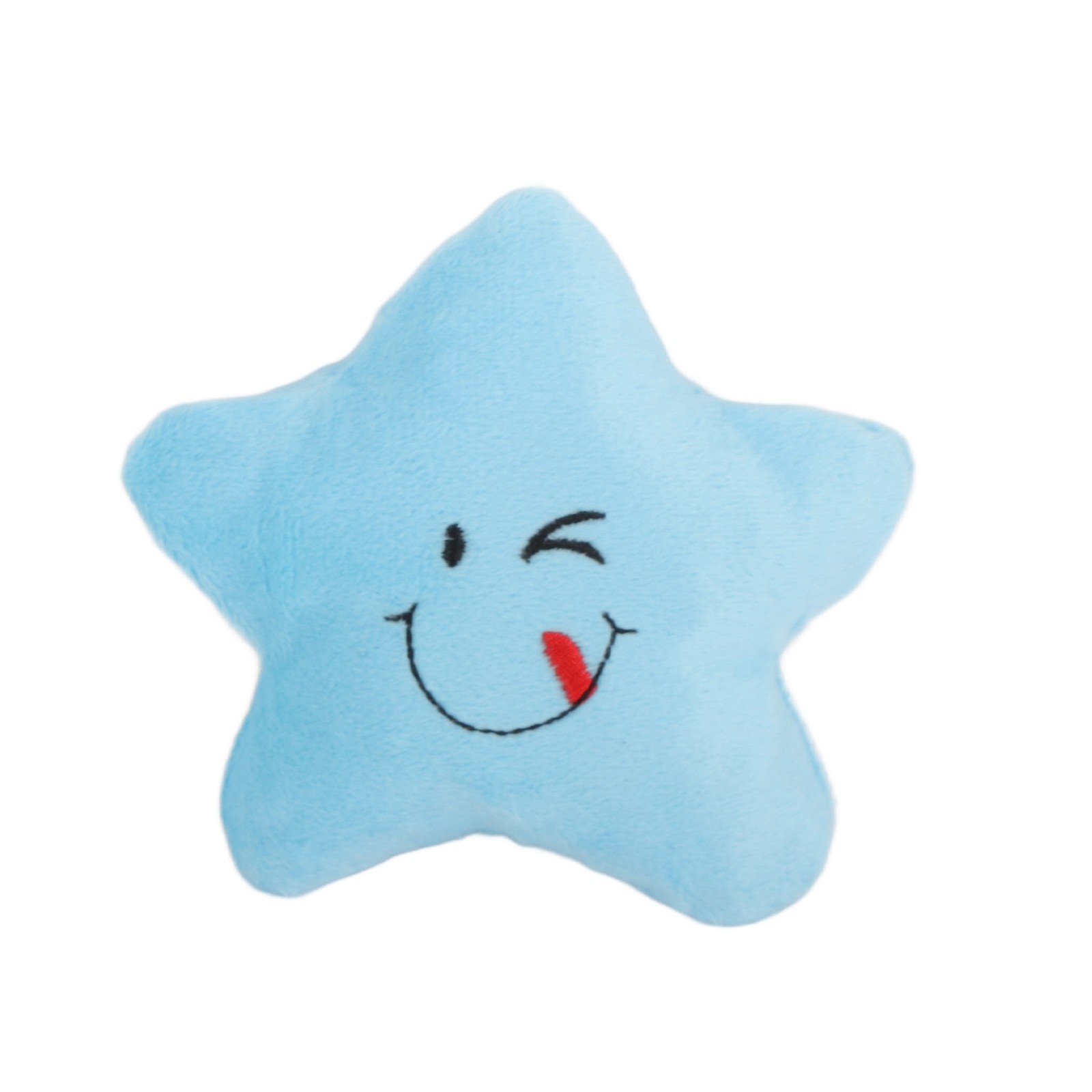 Plush Pet Toy Bite Resistant Boredom Relief Teeth Star Shape Part