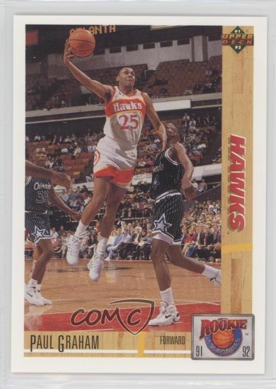 1991-92 Upper Deck Rookie Standouts Paul Graham #R27 RC x1r