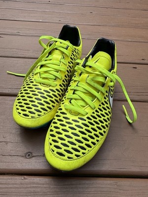 Nike Magista Onda FG Women s Soccer Cleats Volt Blue Lagoon Size 8 658569-700