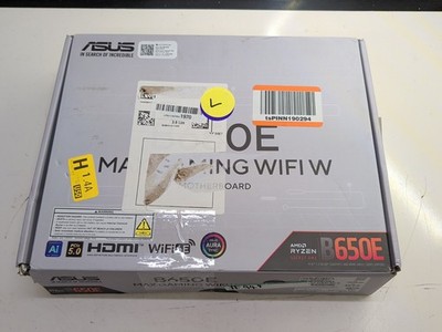 ASUS B650E MAX GAMING WIFI W- AMD B650 AM5 ATX Motherboard UNTESTED PARTS/REPAIR
