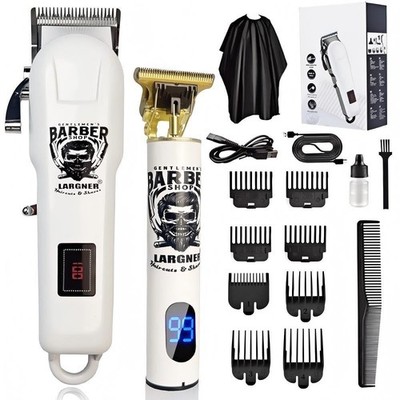 Professional Hair Clippers Barber Shaving Machine Cordless Beard Cutting Trimmer