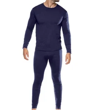 Body Glove Mens Fleece Lined Base Layer Basic T-Shirt