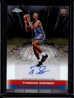 2025-26 Topps Chrome Thomas Sorber Auto Autograph Rookies RC #TAUR2-TS Thunder