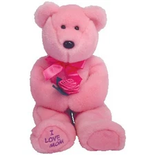 TY Beanie Buddy - MOM the Bear (14 inch) - MWMTs Stuffed Animal Toy