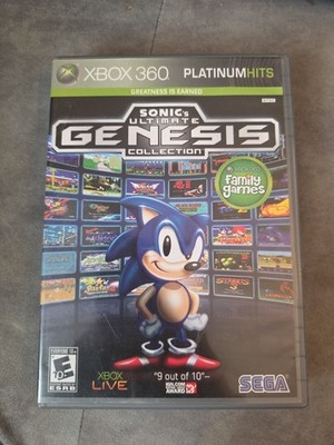 Sonic's Ultimate Genesis Collection Microsoft Xbox 360 Complete w/ Manual