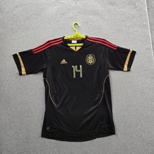 Mexico National Team Men Jersey M Adidas 2011 Soccer Kit Chicharito 17 READ