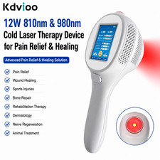 12W High Intensity Laser Therapy Device 810nm 980nm Muscle Joint Pain Relief