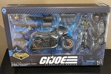 GI Joe Classified  127 Night Force Jason    Shockwave    Faria & Night Pursuit Cycle