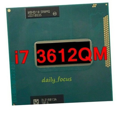   Core i7 3612QM 2.1GHz BGA1224 4 cores SR0MR CPU Processor 6MB *yt