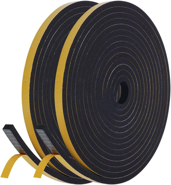 Dichtungsband FüR TüRen Fenster 10Mm(B) X6Mm(D)10M(L) Selbstklebend Schaumstoffb-image