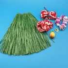 Vintage Barbie in Hawaii Outfit #1605 With Pineapple 1960s Grass Skirt