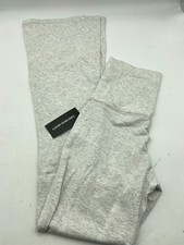 Streetwear Society Flare Leggings- Light Gray- Size X-Small