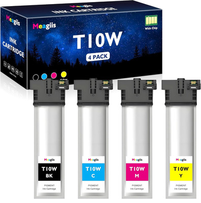 Ink Cartridge T10W100/T10W200/T10W300/T10W400 for Epson WorkForce WFC5390/C5890