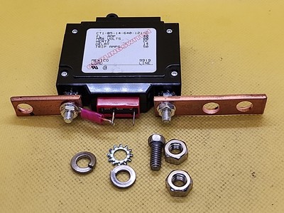 CARLING SWITCH CTI-85-14-640-121-C 40A 80V SPECIAL CIRCUIT BREAKER [RC 12-6]