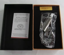 NEW HONEST PERMANENT MATCH INFINITY LIGHTER MULTITOOL W/ GIFT BOX GUNMETAL GRAY