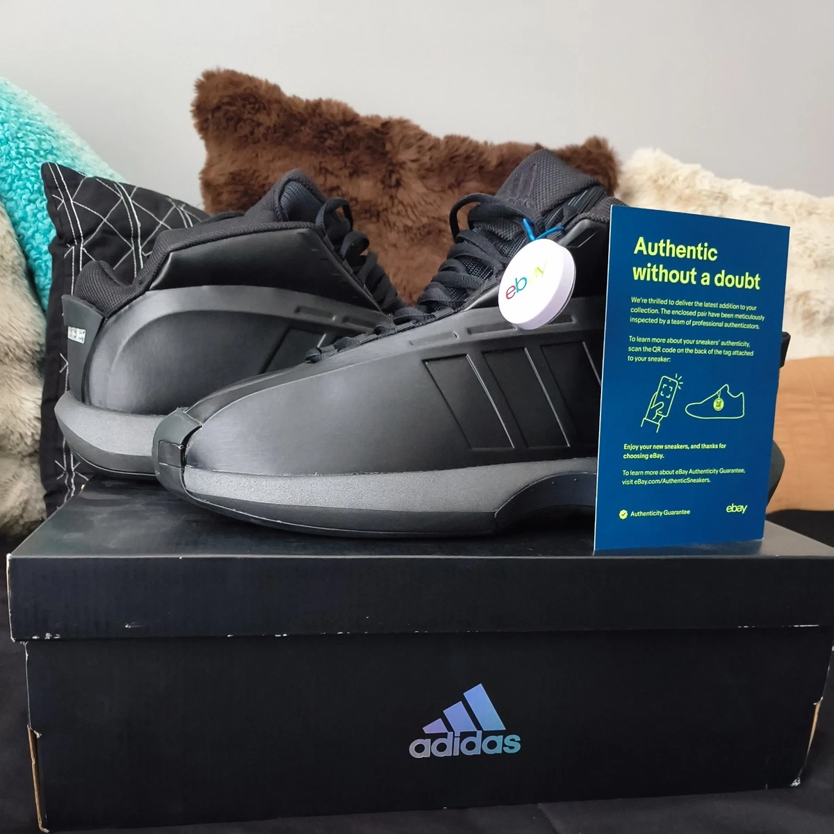 adidas Crazy 1 Shoes Black - огромный выбор по лучшим ценам | eBay