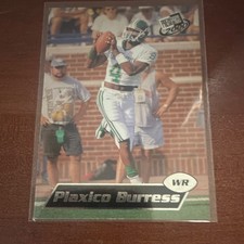 Press Pass 2000 Plaxico Burress #4 Michigan State Spartans NCAA Football Card