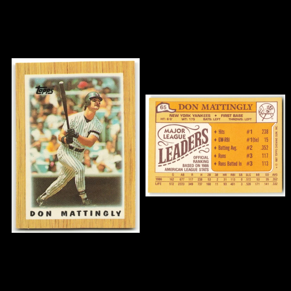 Don Mattingly Lot 17 Baseball Cards 1991 Score New York Yankees Set Collection - Image 4 of 4